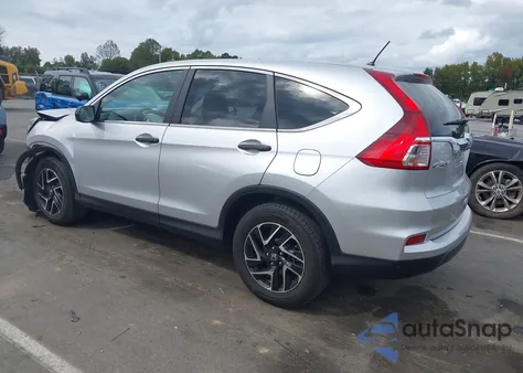 2016 Honda Cr-V Se из США, поврежденный, VIN 2HKRM3H43GH553243